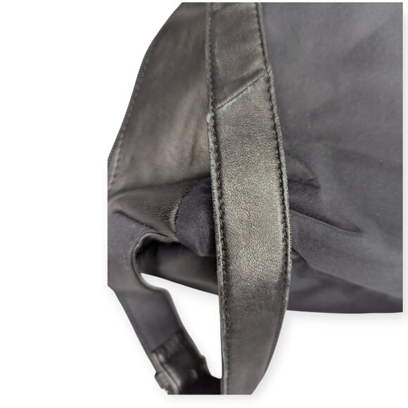 Wilsons Leather Pelle Studio Black Soft Leather Backpack Purse - Picture 5 of 16